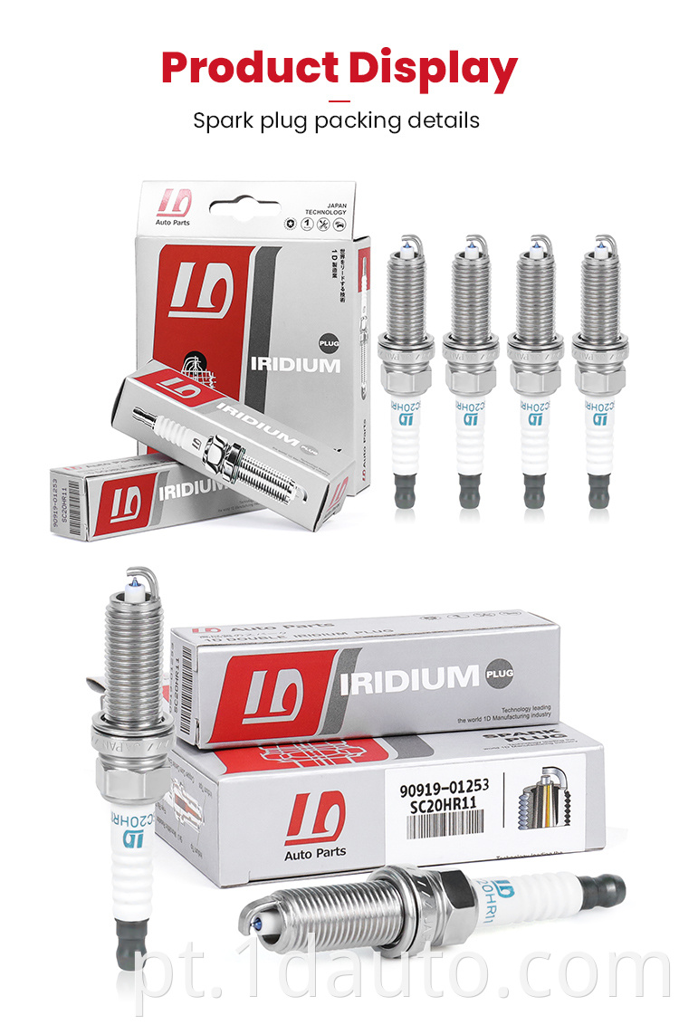Double Iridium Spark Plug for Iriduim
